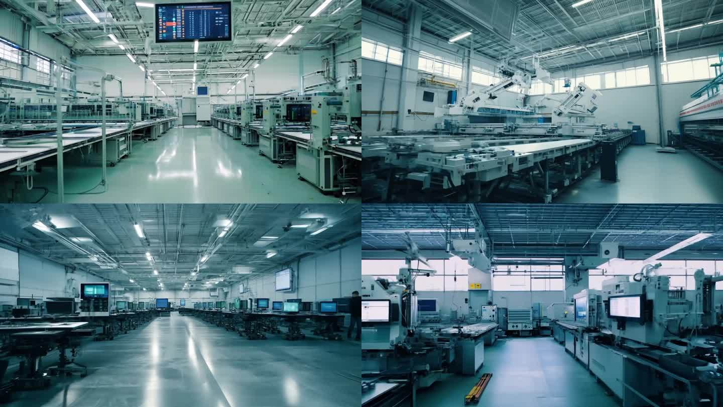現(xiàn)代化電子通訊產(chǎn)品生產(chǎn)車間實(shí)拍與解析